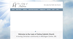 Desktop Screenshot of fatimaparish.net