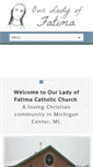 Mobile Screenshot of fatimaparish.net
